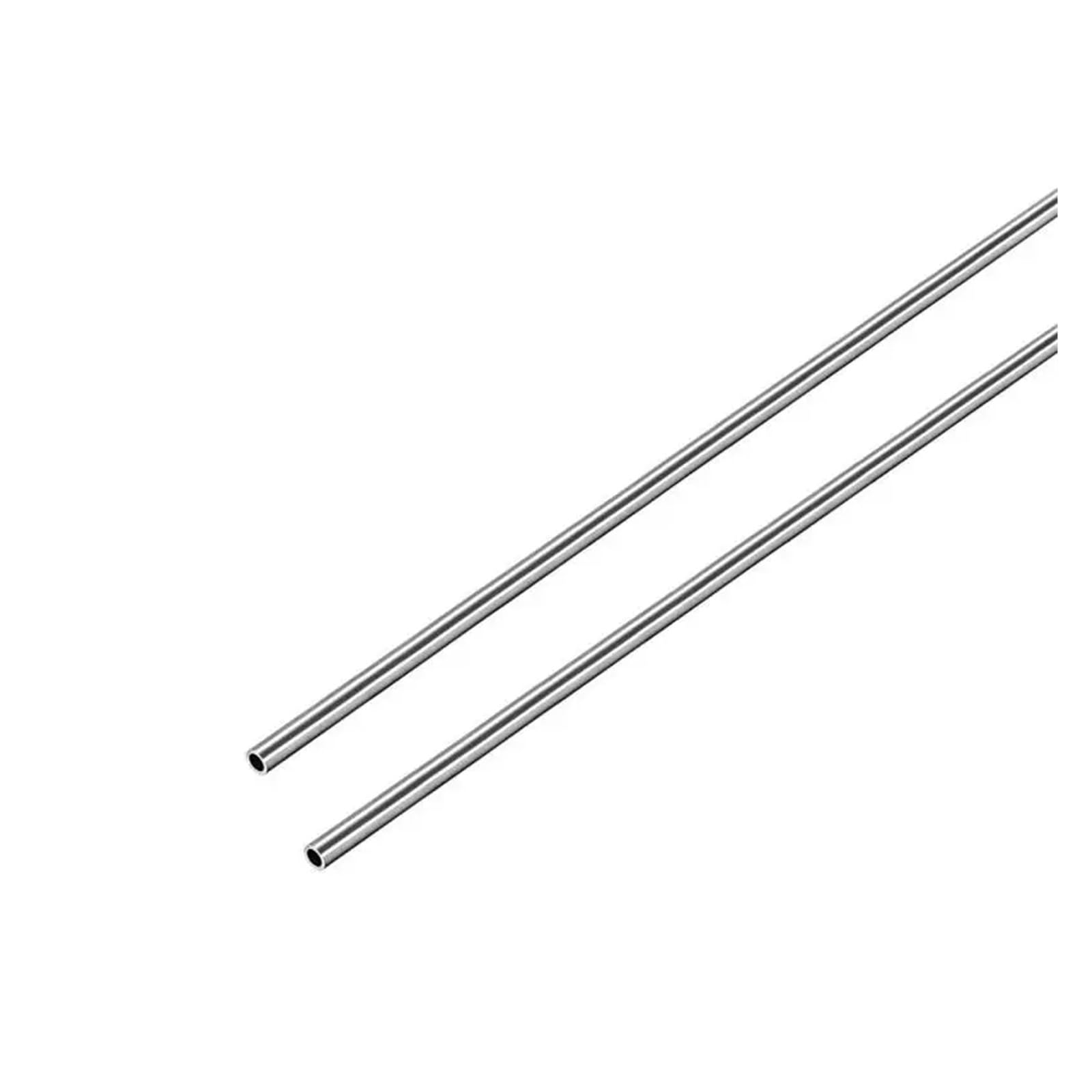 Sfoikvg 12X11x500mm 1Pcs Metal Pipe 304 Stainless Steel Tube Capillary 250/500Mm Length For Crafting(12X11x500mm 1Pcs)