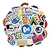 DUOYOU Geek Pier Sticker Hack Programmazione Java Cool Sticker Bagagli Trash Computer Portatile Chitarra Sticker 100 Pz