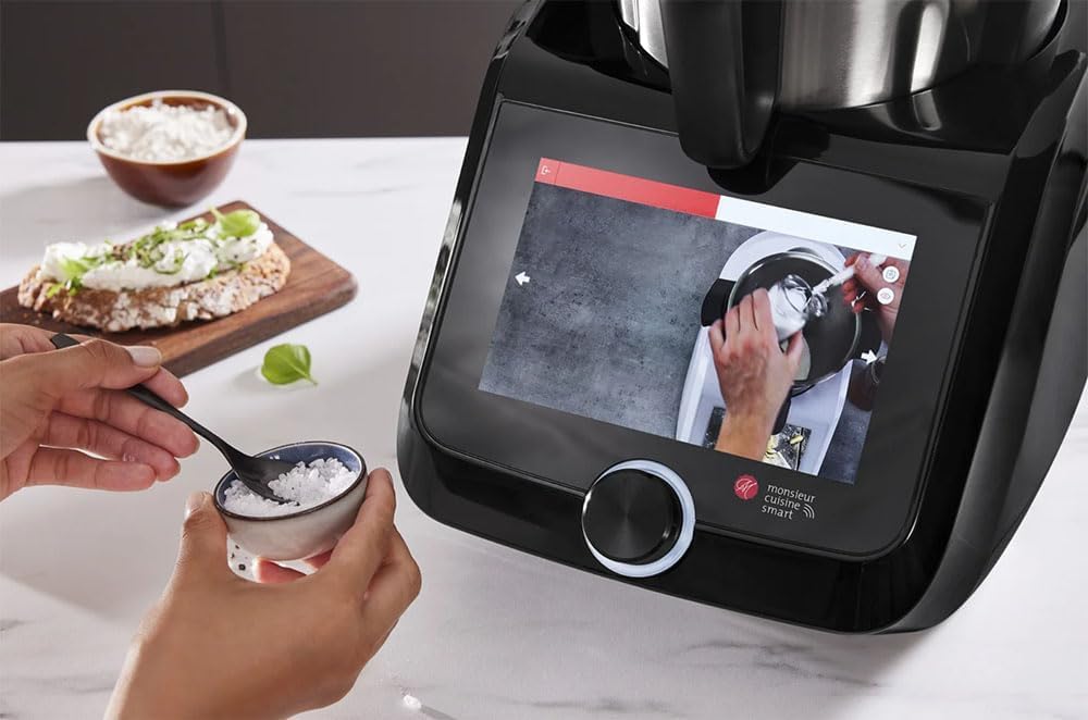 PSIDE Silvercrest Monsieur Cuisine Smart Black Edition SKMS 1200 B1, 1200 W, Schwarz
