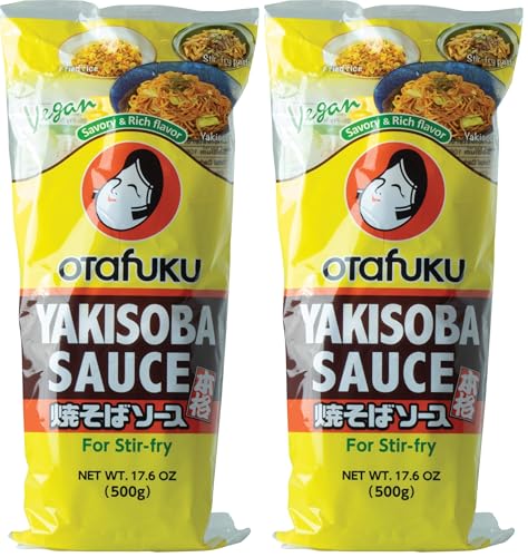 Otafuku Salsa Yakisoba 500 g (Paquete de 2)