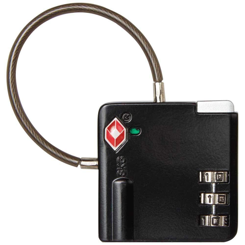 Craghoppers Mens TSA Three Dial Cable Combination Padlock