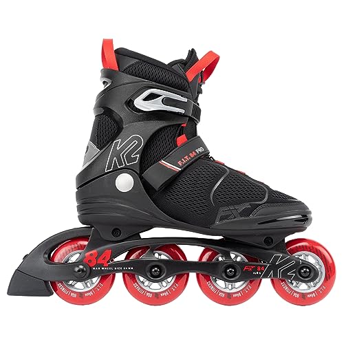 K2 Skate F.I.T. 84 Pro, 13, Black_Red