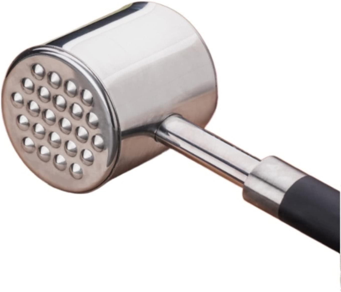 Food Hammer Heavy Duty Mallet Tool Beef Steak Pork Chop Yam Chichen Pounder Meat Tenderizer Broken Ribser Double-Sided Loose Meat Hammer