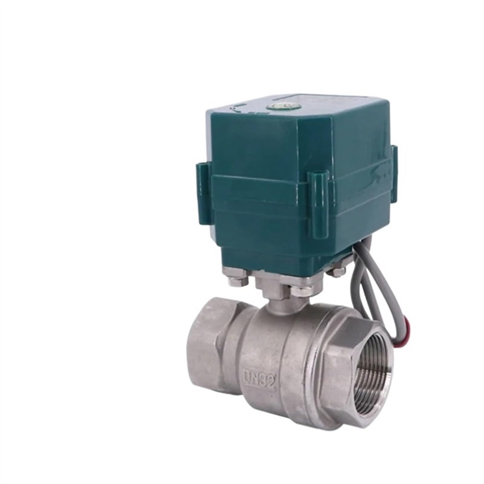Vanne motorisée acier inoxydable 2 pouces AC 220V passage intégral