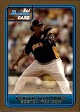 2006 Bowman Draft Future's Game Prospects Gold #17 Edgar Martinez Seattle Mariners MLB Baseball Trading Card