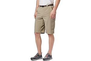 Columbia Men's Silver Ridge Cargo Short: Durable Nylon Shorts for Adventure