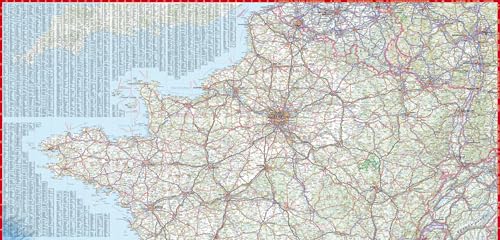 France 2027 1/1.100.000 (carte grand format laminée)