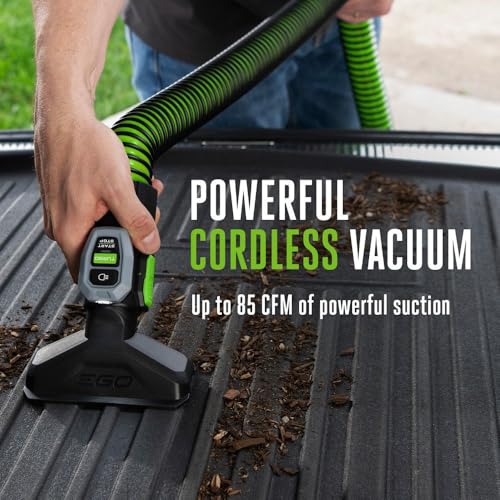 Image of EGO Power+ Shop Vacuum Wet Dry, Car Vac, Compact Portable Cordless Cleaner, 3 Gallon 85 CFM, Battery and Charger Not Included - WDV0300