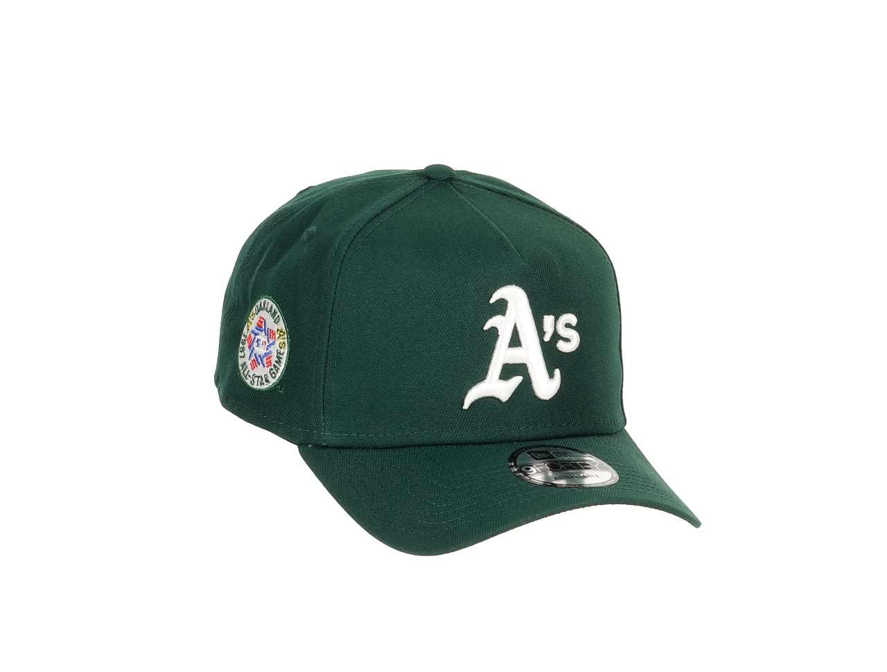 New Era Oakland Athletics MLB All-Star Game 1987 Sidepatch Cooperstown Dark Green 9Forty A-Frame Snapback Cap โ image 1
