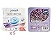 ARIASANA AERO 360° SET 5 CONFEZIONI RICARICHE LAVANDA TAB 450G,per dispositivo Aero 360° kit,assorbiumidità, Deumidificatore, più gel assorbiodori a lunga durata 150G, LAVANDA