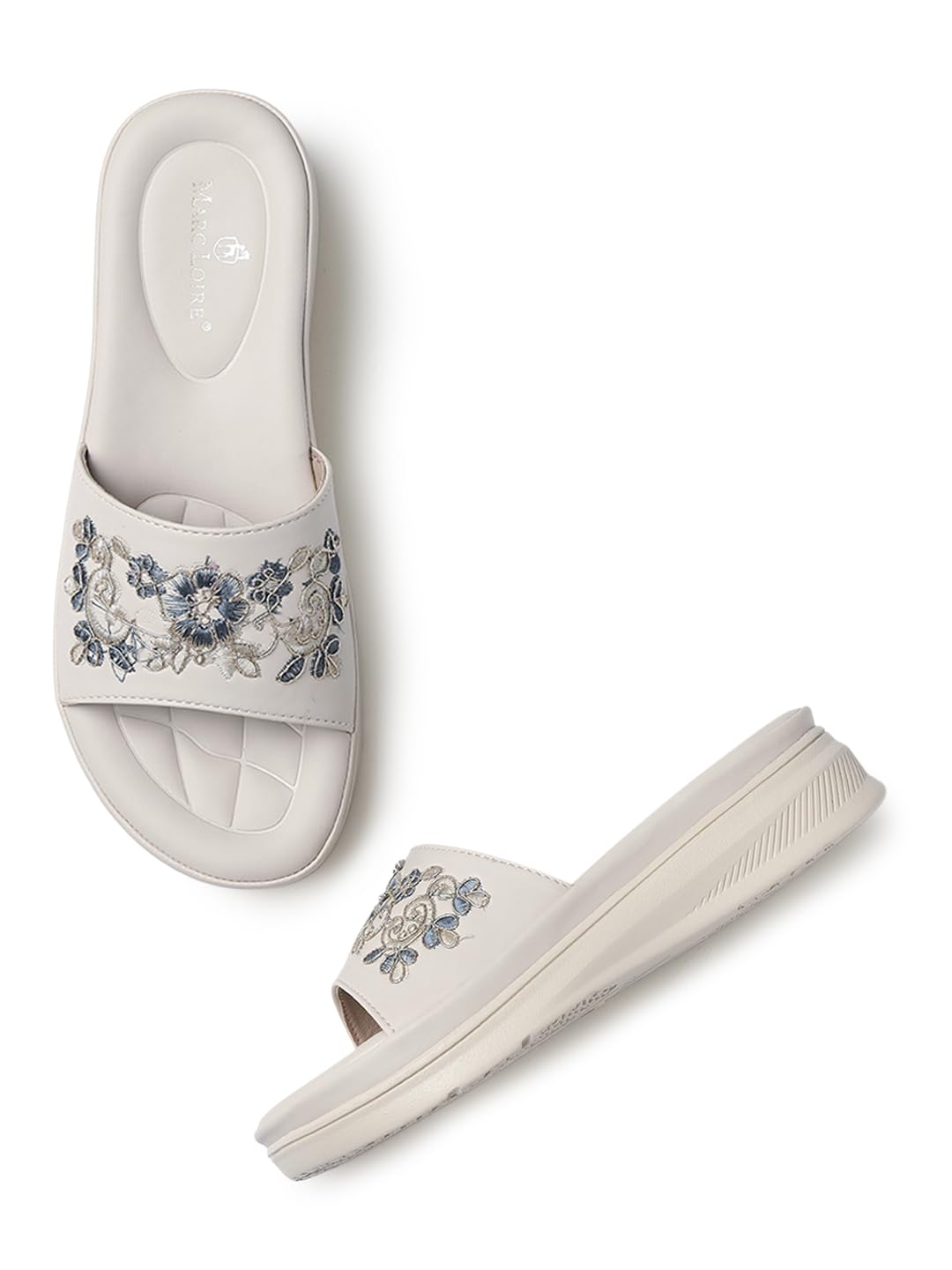 Slip-on Flatform Sandal For Woman | Stylish Casual Round Toe Sandal with PU Sole for Every Occasion-image-48