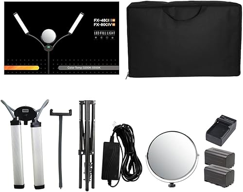 Vista 10 de Profesional Tatuaje Belleza Mejora Fotografía Led Anillo Luz LED Fotografía Doble brazo Llenar Luz Celebridad Transmisión en vivo Selfie Luz Ight