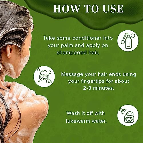 Khadi Natural Amla & Bhringraj Hair Conditioner | Anti-Hair Fall | Nourishing Conditioner for Healthy Hair | Paraben & Silicone-Free | Suitable for... - Image 4