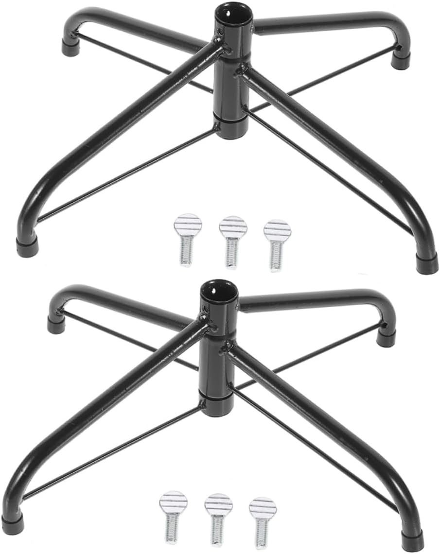 Sturdy Home Christmas Tree Stand 45cm Base Easy to Assemble for Faux Trees