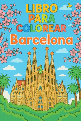 Imagen de Libro Para Colorear Barcelona