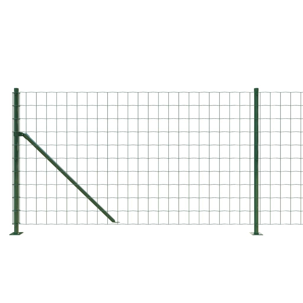 ShGaxin Cerca de Alambre con Brida Verde 0,8x25 m, Malla Metalica, Malla Alambre, Alambre para Conejos, Vallas De Obra, Mallas para Gallinero, Malla Fina De Malla De Alambre 154168