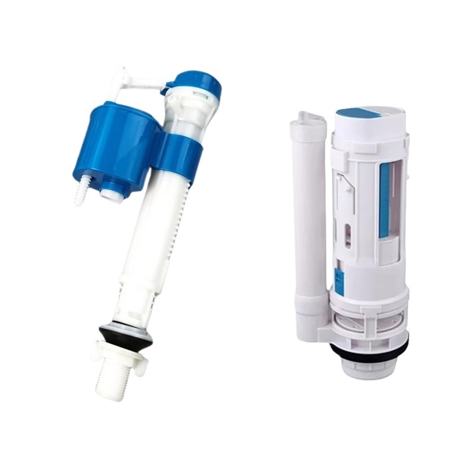 Padgcnor One Color Toilet Flush Valve Toilet Drain Intake Valve Tank Fittings Inlet Flush Water Saving Piece Cistern Mechanism Wc Kits(Split 24Cm B1)