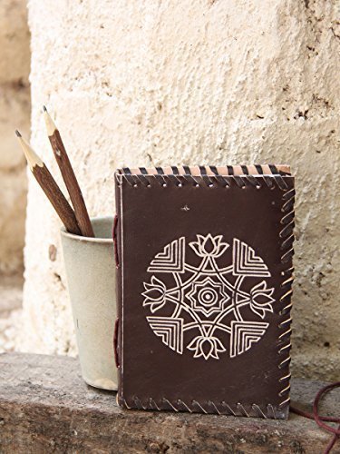 Negozio Indya Handmade Vera Pelle Journal