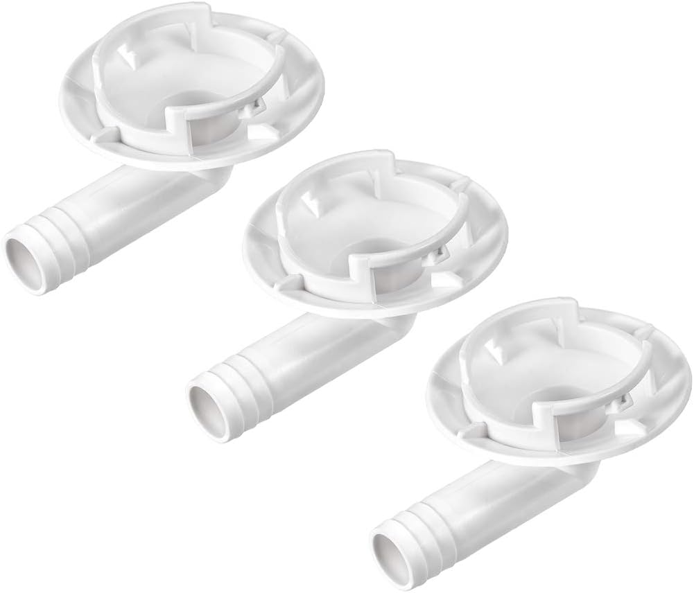 uxcell Air Conditioner Drain Hose Connector Elbow Fitting for MiniSplit Units and