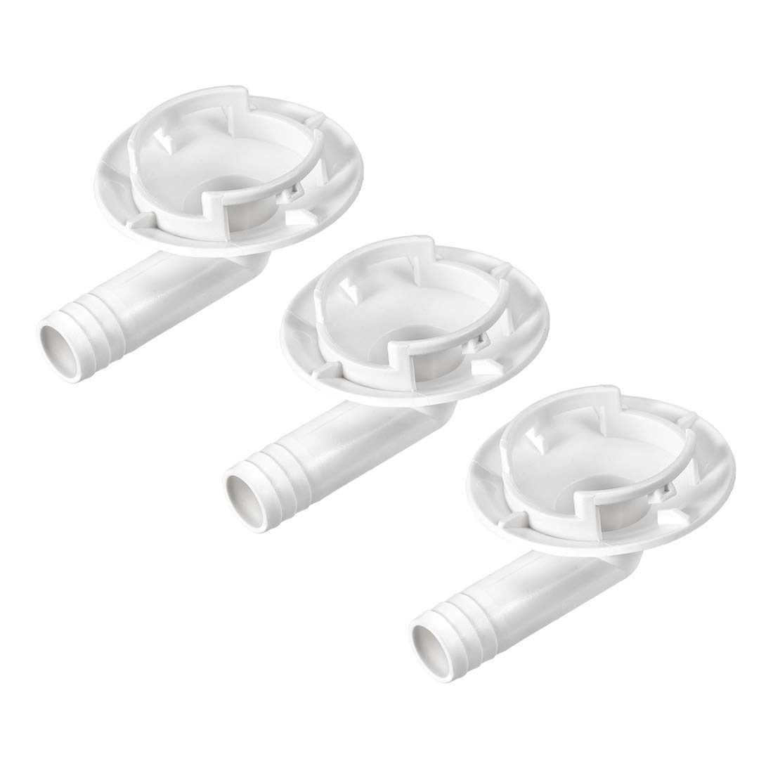 Connettori Scarico Aria Condizionato 28mm - 3 Pezzi Gomiti Flessibili Per Mini-Split E Unitá Finestra - Foto 2