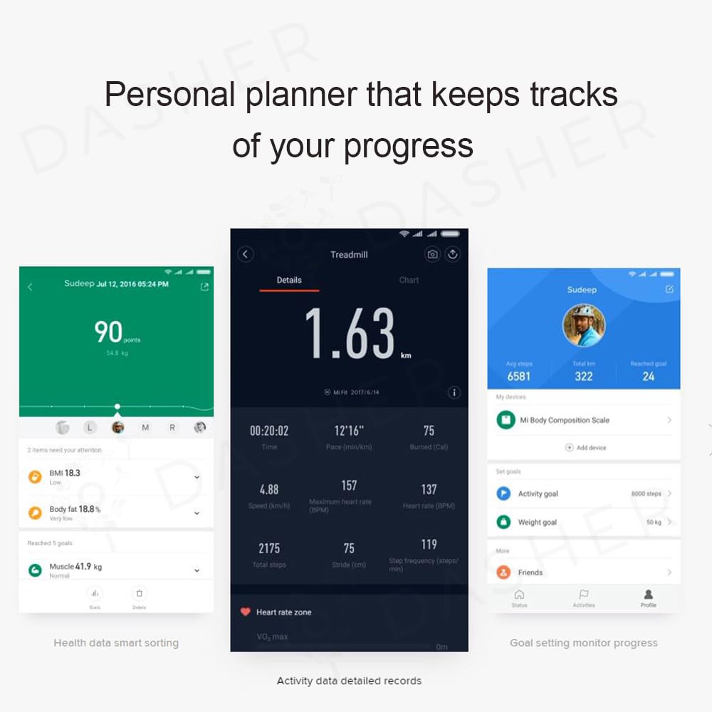 Xiaomi Mi Smart Body Fat Scale 2 Bluetooth 5.0 Bilancia Monitor Display LED