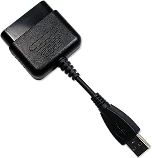 New PS2 to PS3 / PC controller converter cable cord USB adapter for PS3 PC