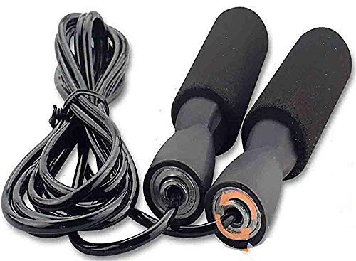 AURION Bearing Skipping Jump Rope (Black)