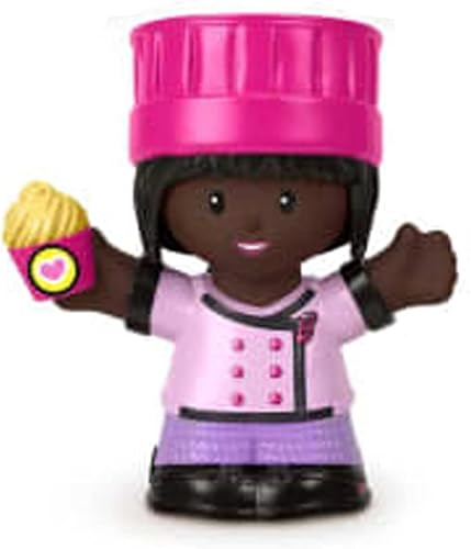 Pieza de repuesto para Fisher-Price Little People Playset – Figura de repuesto para chef/panadero ~ Inspirado en Barbie You Can Be Anything
