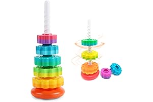 Baby Spinagain Toy: Ultimate Spinning Stacking Toy for Education and Fun
