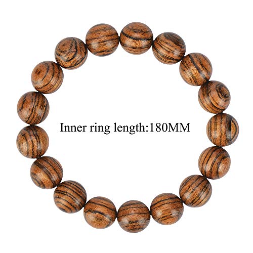 Image of Prayer Bead bracelet Mala Beaded Bracelets for Men Women 12 /15MM