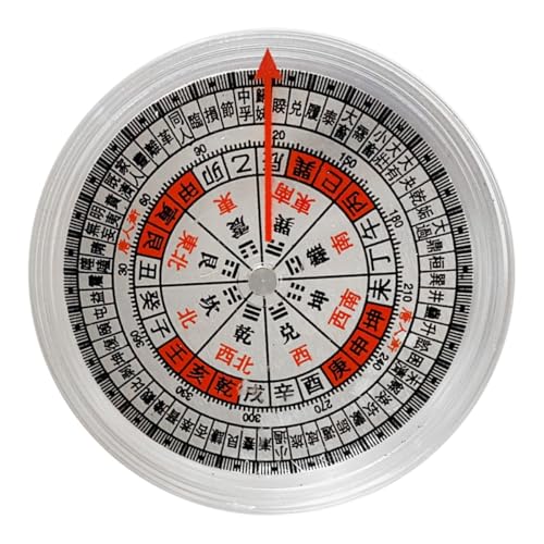 Brújula China Feng Shui Vintage 2 pulg Portátil Camping