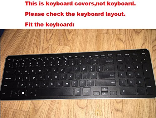 Clear transparent Tpu Keyboard cover Protectors For Dell KM714 KM713 Wireless Keyboard