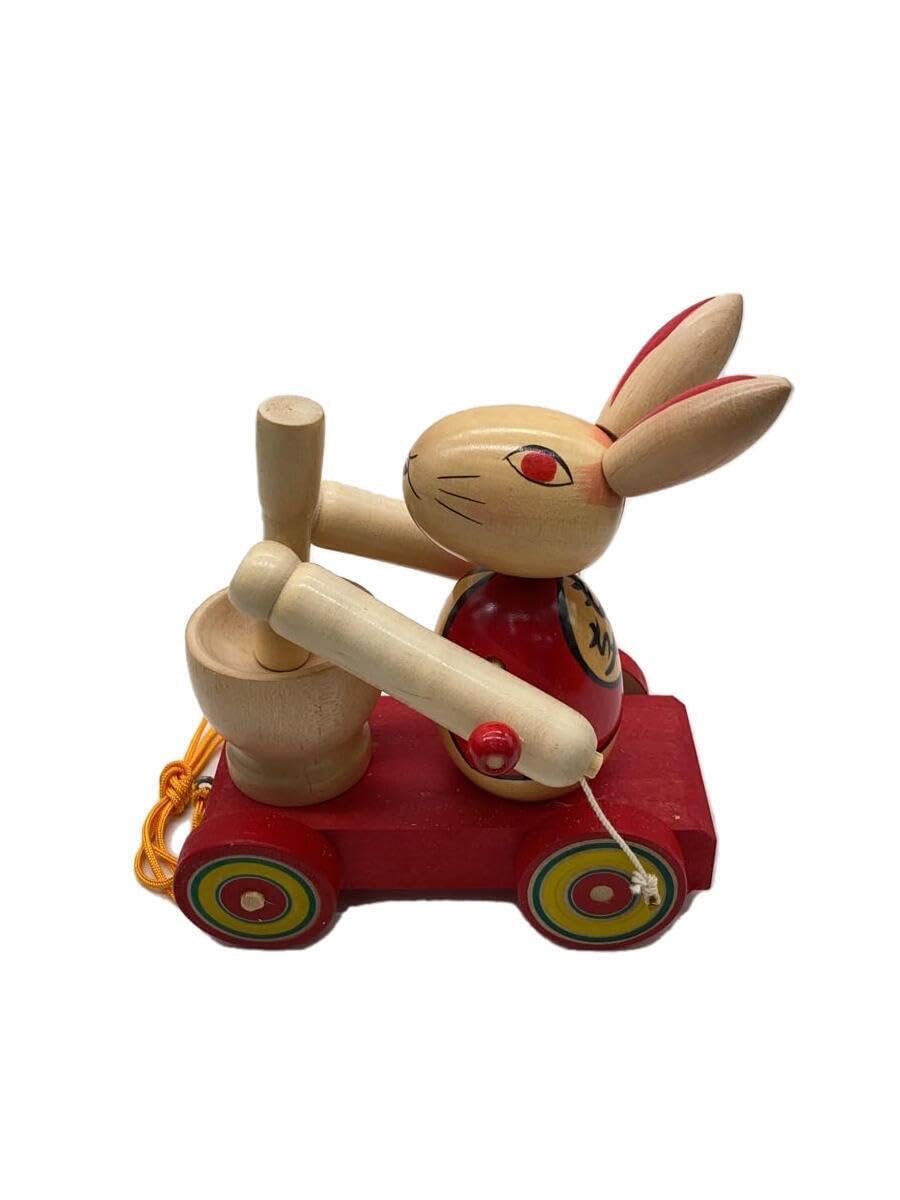 Amazon | インテリア雑貨木地玩具もちやつたふみお蔦文男うさぎの餅