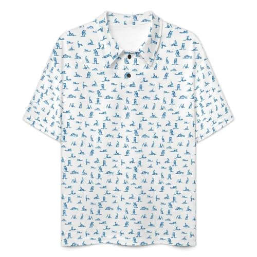 T-shirt Henley homme chic et décontracté pour l'été en rouge