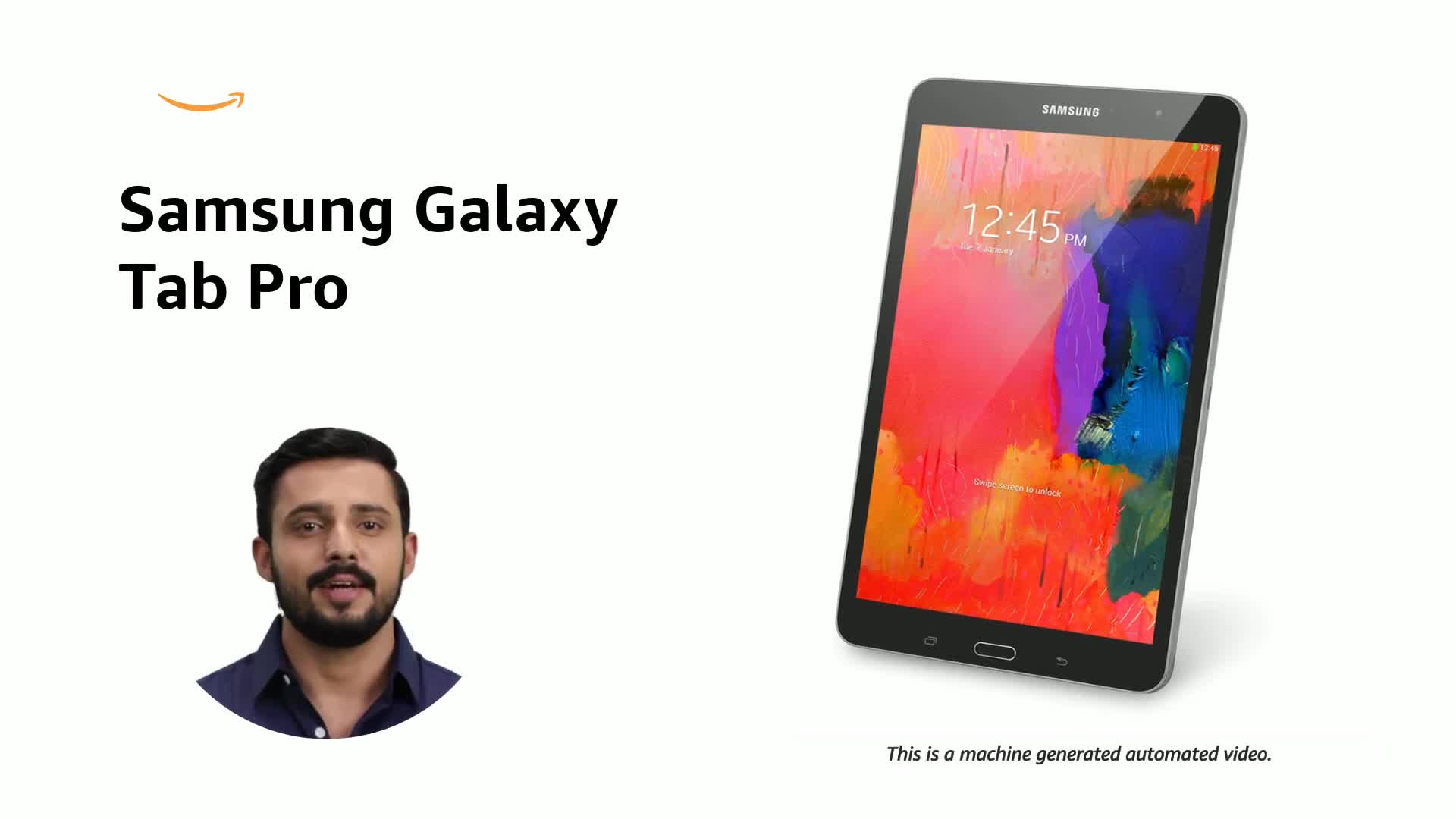 Samsung Galaxy Tab Pro SM-T320 (SM-T320) Black Leather - 16GB, 8.4 