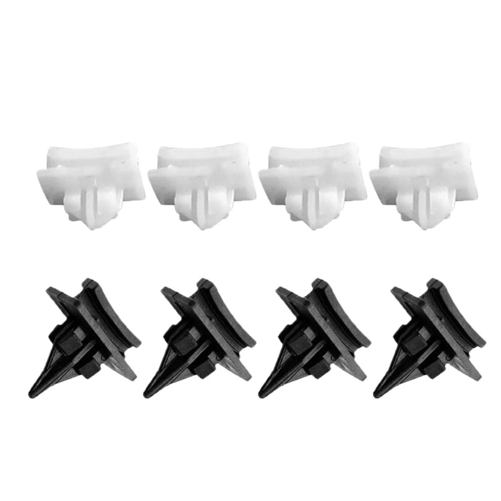 8X Front Windscreen Side Trim Clips A Pillar Moulding Clips, for Ford, for Transit, for Mk6, for Mk7, 2001-2006, 2007-2013
