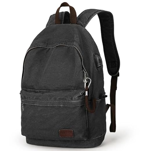 Lightweight Canvas Travel Backpack