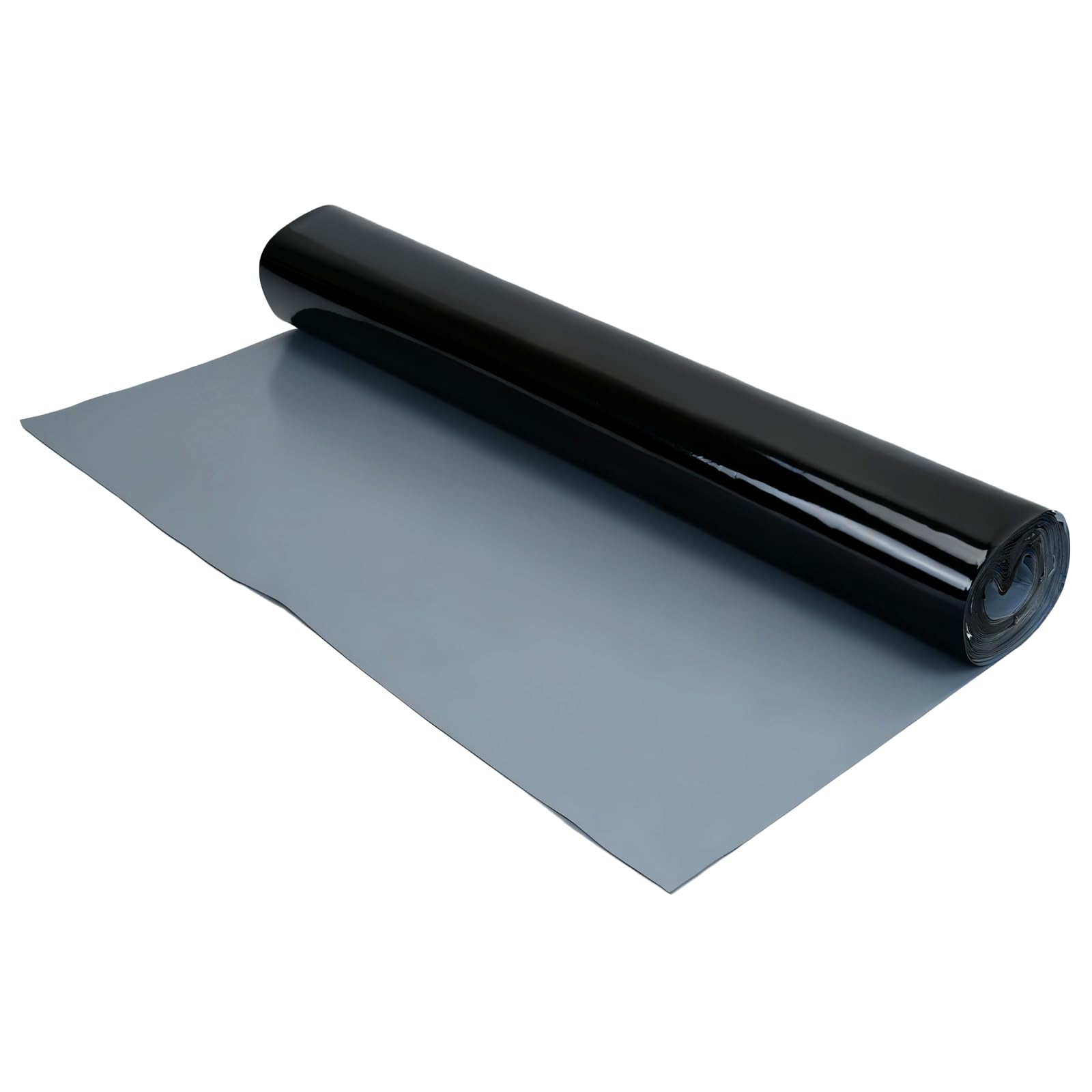 Nisorpa Rollo de reparación de techos de asfalto, autoadhesivo, fieltro para cobertizos, cobertizos, techos, papel de aluminio de 1 m x 10 m, impermeable, para cobertizos, paredes, suelos, lofts