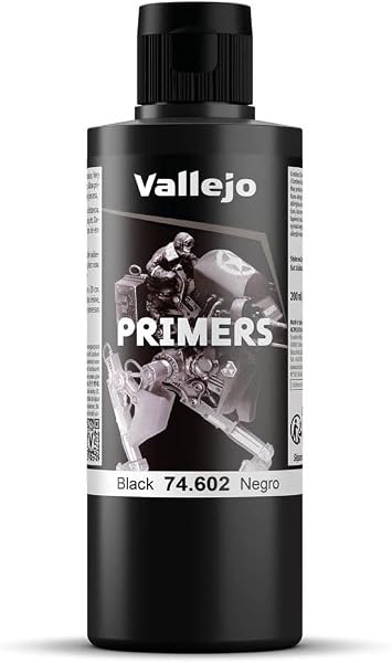 Vallejo Polyurethane Surface Primer Black 200ml