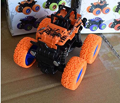 PULSBERY 4WD Monster Truck Cars Push and Go Toy Trucks Friction Powered Cars,Multicolor (Monster Truck Toy-1 Qty) 3