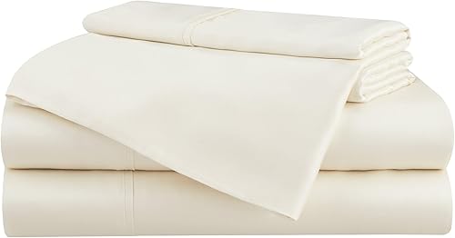 Aston & Arden Tencel - Juego de sábanas de eucalipto ecológico, ultrasuave, sedoso y fresco, transpirable, de origen sostenible, juego de sábanas de