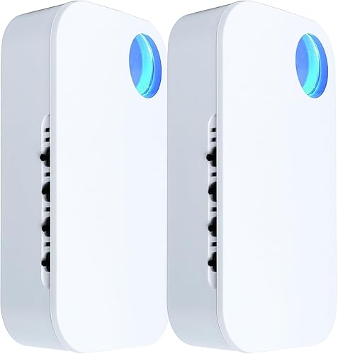 Limpin Purificador de aire iónico de iones negativos para el hogar, purificador de aire portátil para oficina, sala de estar, cocina, baño,