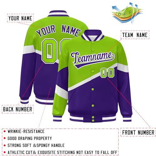 KXK Custom Varsity Baseball Jacket Personalized Letterman Bomber Jackets Stitched Text Logo for Men Women Youth3