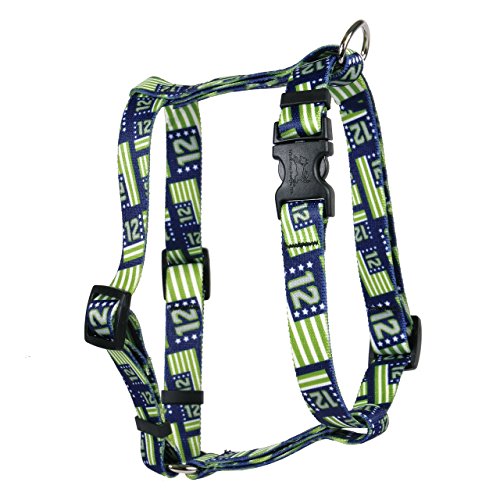Image of Yellow Dog Design 12th Dog Flags Roman Style H Dog Harness, Large