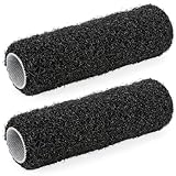 PinStone 2pcs 9' Drywall Compound Roller Covers, Shed-Resistant Drywall Mud Roller, Putty Roller Brush, Drywall Texture Roller for Spreading Dry Wall Joint Compound, Ceilings, Fits US 9' Roller Frame