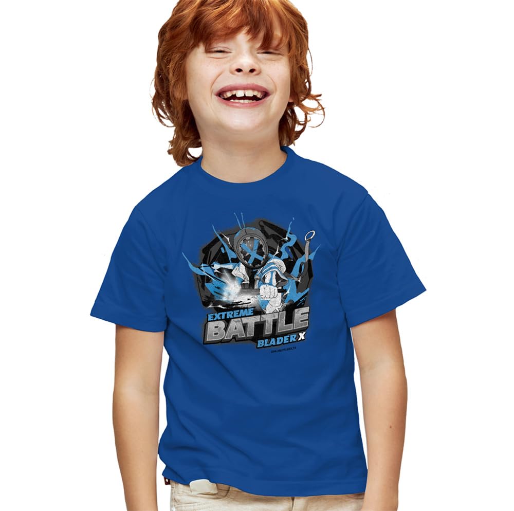 Popfunk Beyblade X Extreme Battle Blader X Manga Kids T Shirt for Youth Toddler Boys and Girls