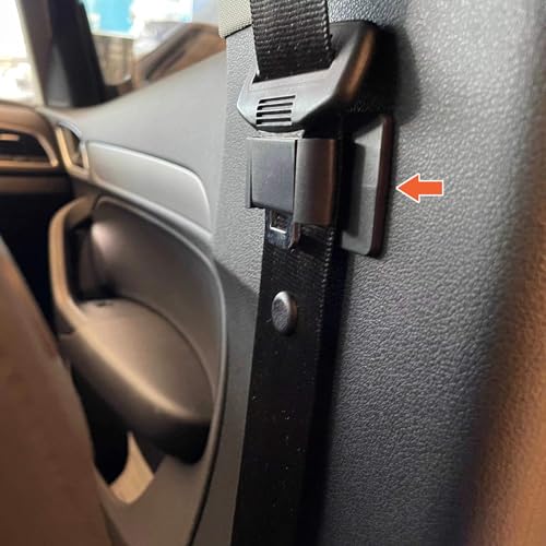 Auto Sicherheitsgurt Schnalle Clip,Auto Sicherheitsgurt Schnalle Halter,Auto Sicherheitsgurt Stowage Adjuster Schwarz