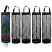SODIAL Dispensadores de Soporte de Bolsa de PláStico de 5 Piezas, Bolsa de Basura Bolsa de Malla Plegable Impermeable Lavable para Bolsas de PláStico Bolsas de Almacenamiento Colgantes