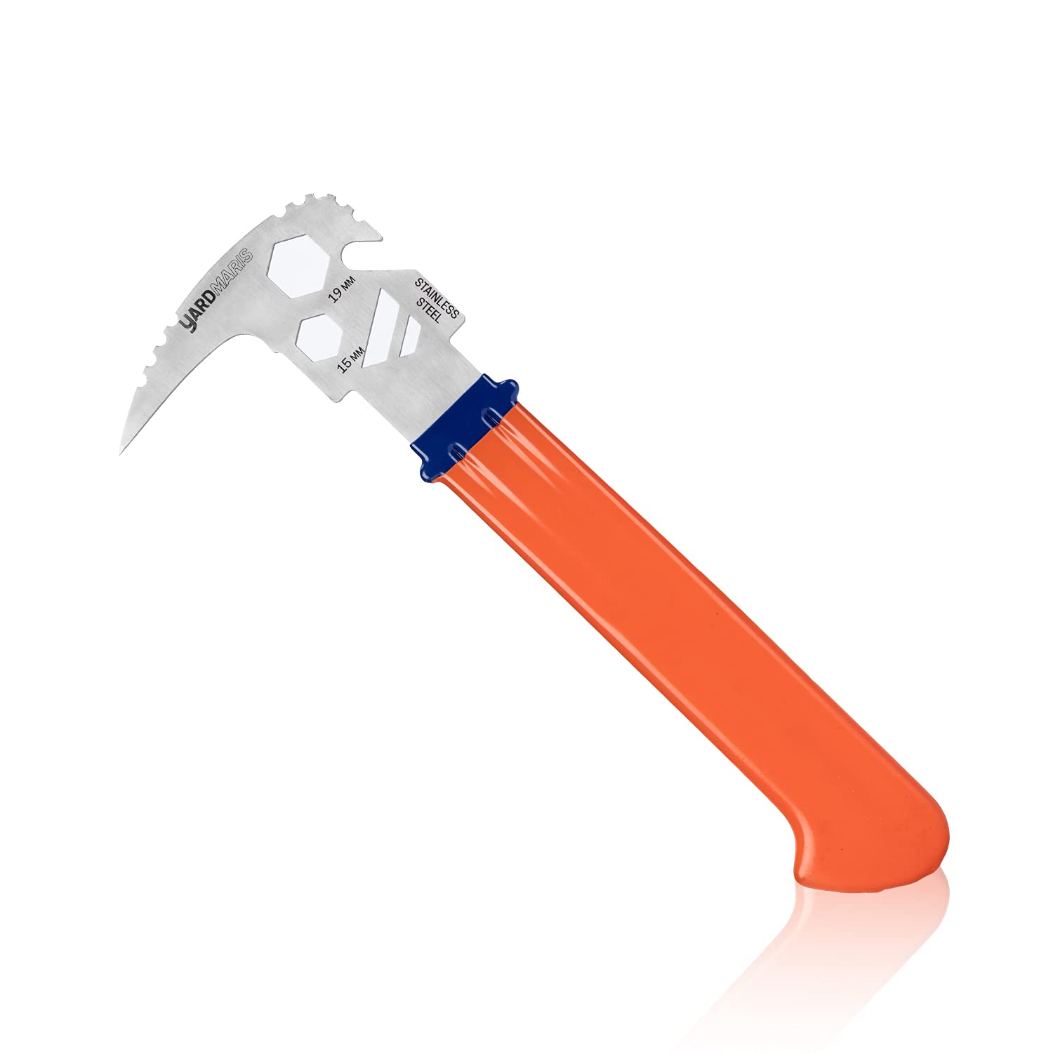 YARDMARISHookaroon 13.5 Inch Stainless Steel Pickaroon for Log Pulling and Moving Wood Firewood Tool