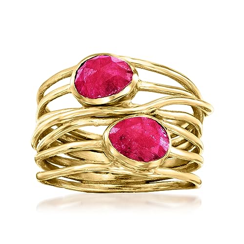 Ross-Simons Gemstone Highway Ring in...